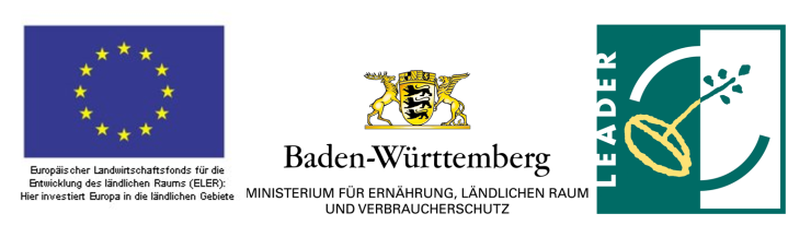 Gefördert durch das Ministerium für Ernährung, Ländlichen Raum und Verbraucherschutz Baden-Württemberg und den Europäischen Landwirtschaftsfonds für die Entwicklung des ländlichen Raums (ELER).